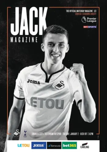 Spurs v Swansea City (02 Jan 2018) Programme