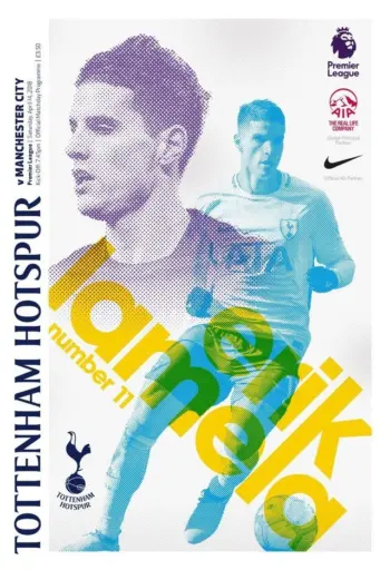 Spurs v Manchester City (14 Apr 2018) Programme
