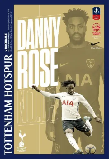 Spurs v Rochdale AFC (28 Feb 2018) Programme