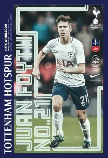Spurs v AFC Wimbledon (07 Jan 2018) Programme