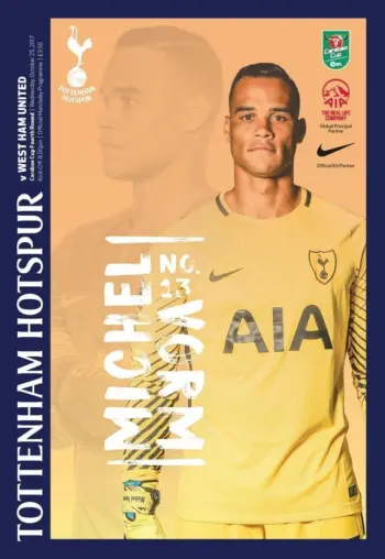 Spurs v West Ham United (25 Oct 2017) Programme