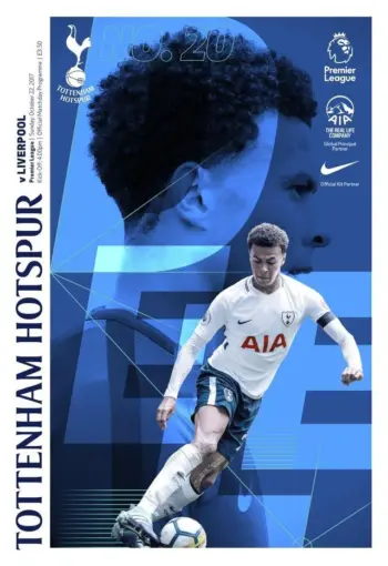 Spurs v Liverpool FC (22 Oct 2017) Programme