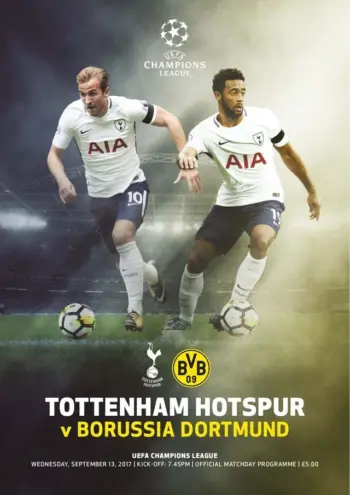 Spurs v Borussia Dortmund (13 Sep 2017) Programme