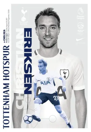 Spurs v Chelsea FC (20 Aug 2017) Programme