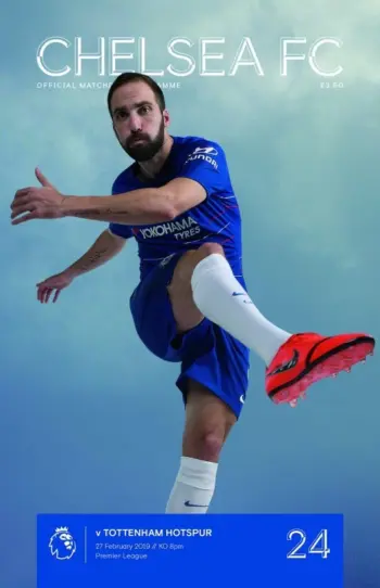 Spurs v Chelsea FC (27 Feb 2019) Programme