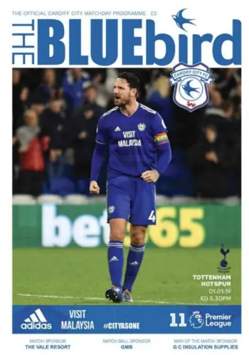 Spurs v Cardiff City (01 Jan 2019) Programme