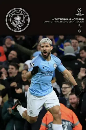 Spurs v Manchester City (17 Apr 2019) Programme