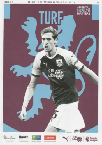 Spurs v Burnley FC (23 Feb 2019) Programme