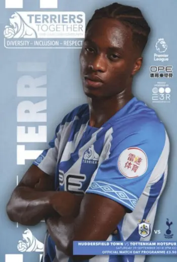 Spurs v Huddersfield Town (29 Sep 2018) Programme