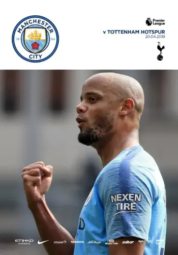 Spurs v Manchester City (20 Apr 2019) Programme