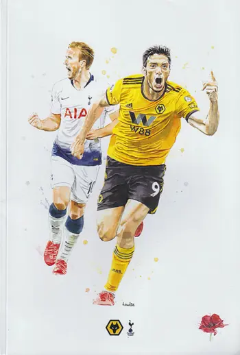 Spurs v Wolverhampton Wanderers (03 Nov 2018) Programme