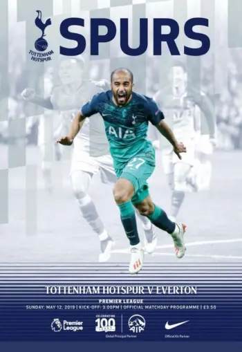 Spurs v Everton FC (12 May 2019) Programme