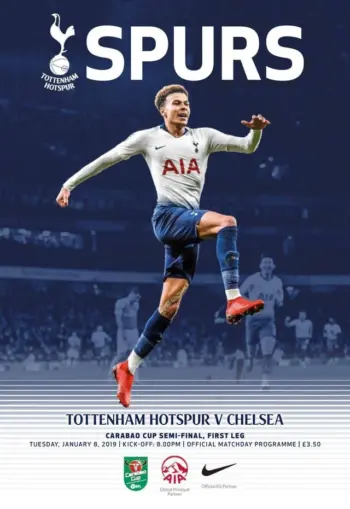 Spurs v Chelsea FC (08 Jan 2019) Programme