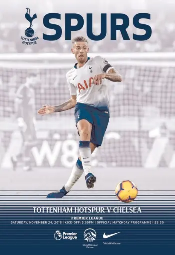 Spurs v Chelsea FC (24 Nov 2018) Programme