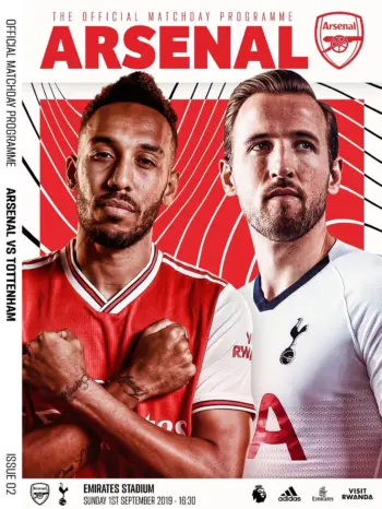 Spurs v Arsenal FC (01 Sep 2019) Programme