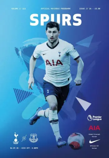 Spurs v Everton FC (06 Jul 2020) Programme