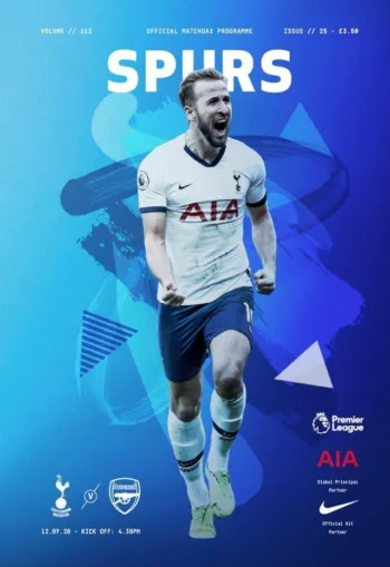 Spurs v Arsenal FC (12 Jul 2020) Programme