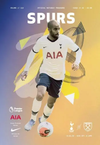 Spurs v West Ham United (23 Jun 2020) Programme