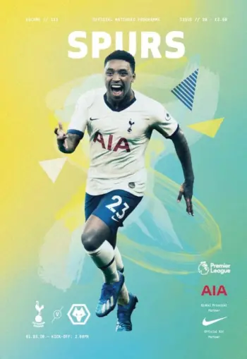 Spurs v Wolverhampton Wanderers (01 Mar 2020) Programme