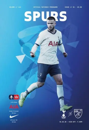 Spurs v Norwich City (04 Mar 2020) Programme