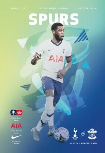 Spurs v Southampton FC (05 Feb 2020) Programme