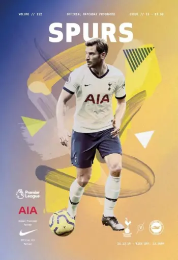 Spurs v Brighton & Hove Albion (26 Dec 2019) Programme