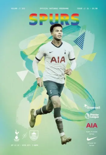 Spurs v Burnley FC (07 Dec 2019) Programme