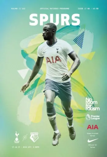 Spurs v Watford FC (19 Oct 2019) Programme