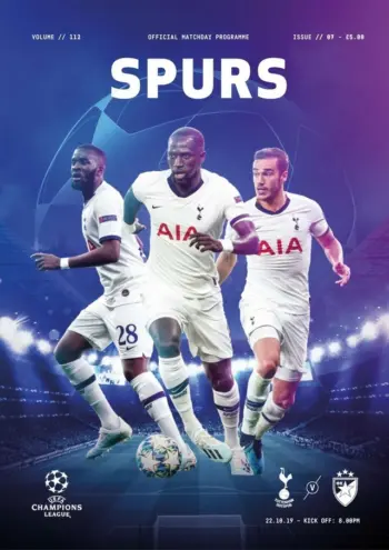 Spurs v Red Star Belgrade (22 Oct 2019) Programme