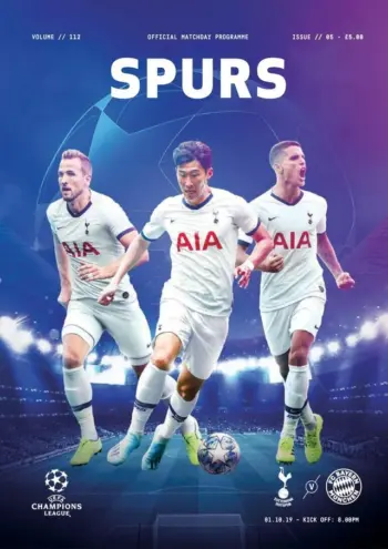 Spurs v Bayern München (01 Oct 2019) Programme