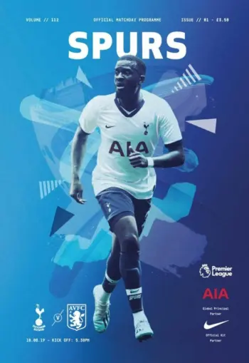 Spurs v Aston Villa (10 Aug 2019) Programme