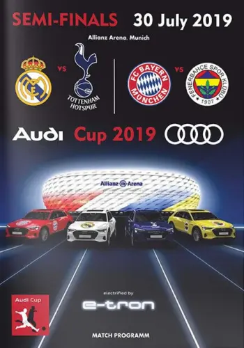 Spurs v Real Madrid (30 Jul 2019) Programme