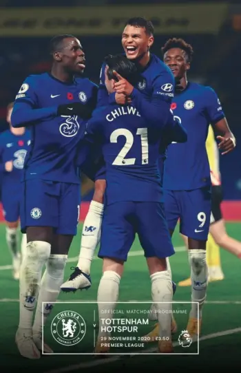Spurs v Chelsea FC (29 Nov 2020) Programme