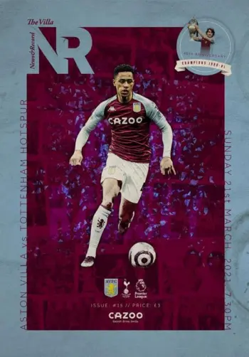 Spurs v Aston Villa (21 Mar 2021) Programme