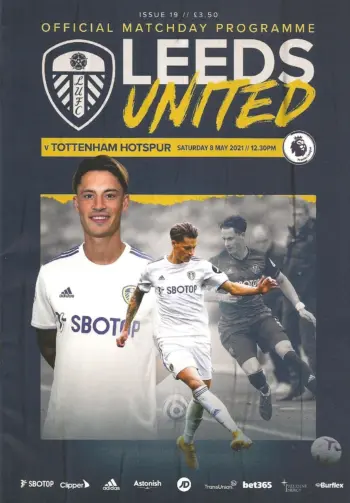 Spurs v Leeds United (08 May 2021) Programme