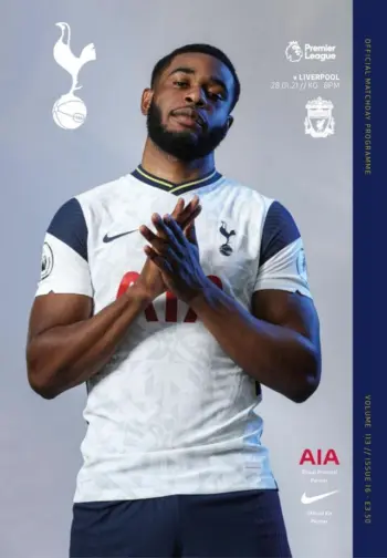 Spurs v Liverpool FC (28 Jan 2021) Programme