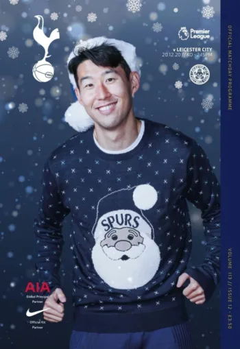 Spurs v Leicester City (20 Dec 2020) Programme