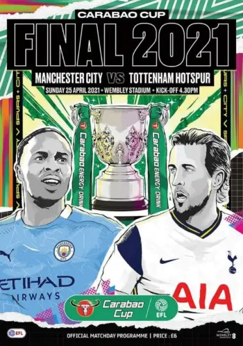 Spurs v Manchester City (25 Apr 2021) Programme