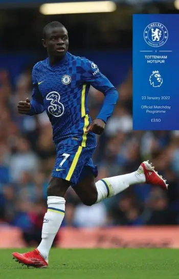 Spurs v Chelsea FC (23 Jan 2022) Programme