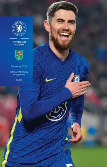 Spurs v Chelsea FC (05 Jan 2022) Programme