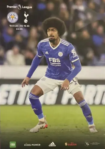 Spurs v Leicester City (19 Jan 2022) Programme