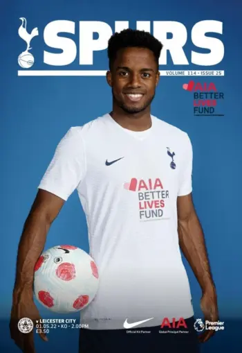 Spurs v Leicester City (01 May 2022) Programme