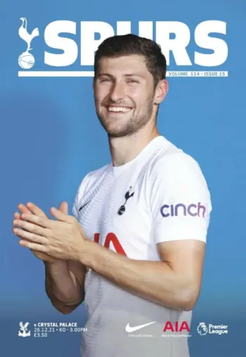 Spurs v Crystal Palace (26 Dec 2021) Programme