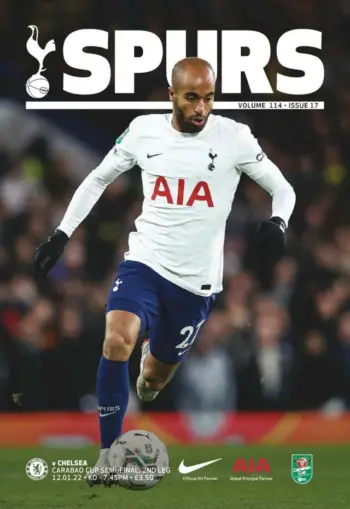 Spurs v Chelsea FC (12 Jan 2022) Programme