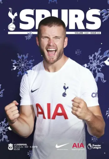 Spurs v Liverpool FC (19 Dec 2021) Programme