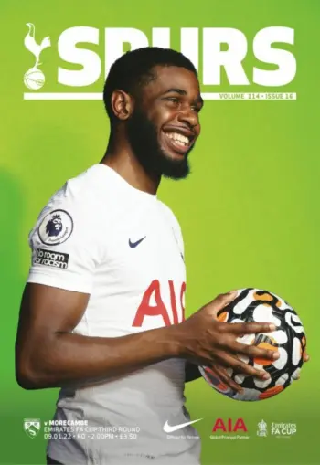 Spurs v Morecambe FC (09 Jan 2022) Programme