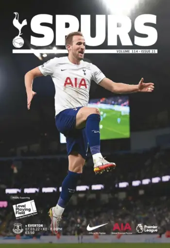 Spurs v Everton FC (07 Mar 2022) Programme