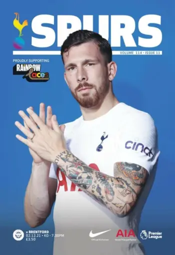 Spurs v Brentford FC (02 Dec 2021) Programme
