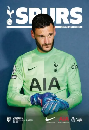 Spurs v Watford FC (29 Aug 2021) Programme