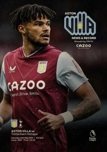 Spurs v Aston Villa (13 May 2023) Programme